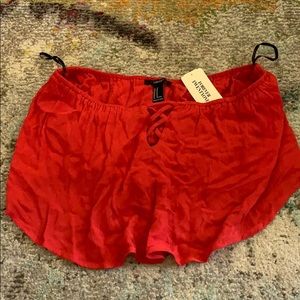 Red off the shoulder fiesta top